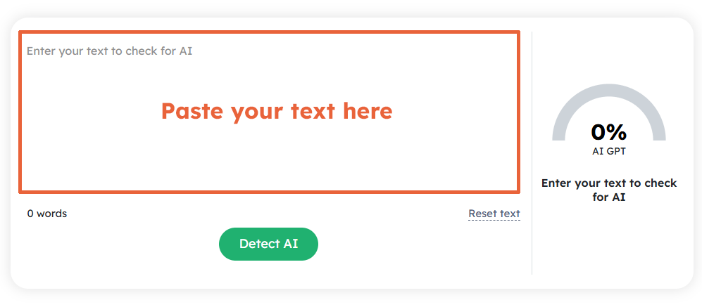 Paste Your Text